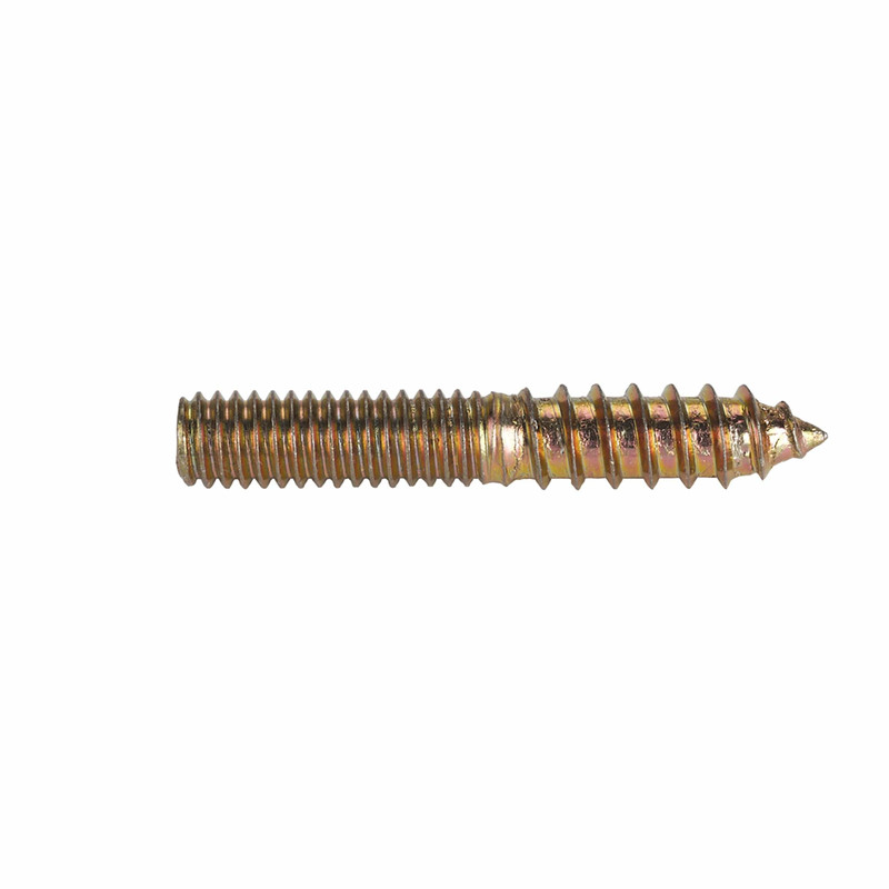 Hanger Bolt - Steel - 8 Pack - Thread Size:5/16"-18 TPI - Length:2"
